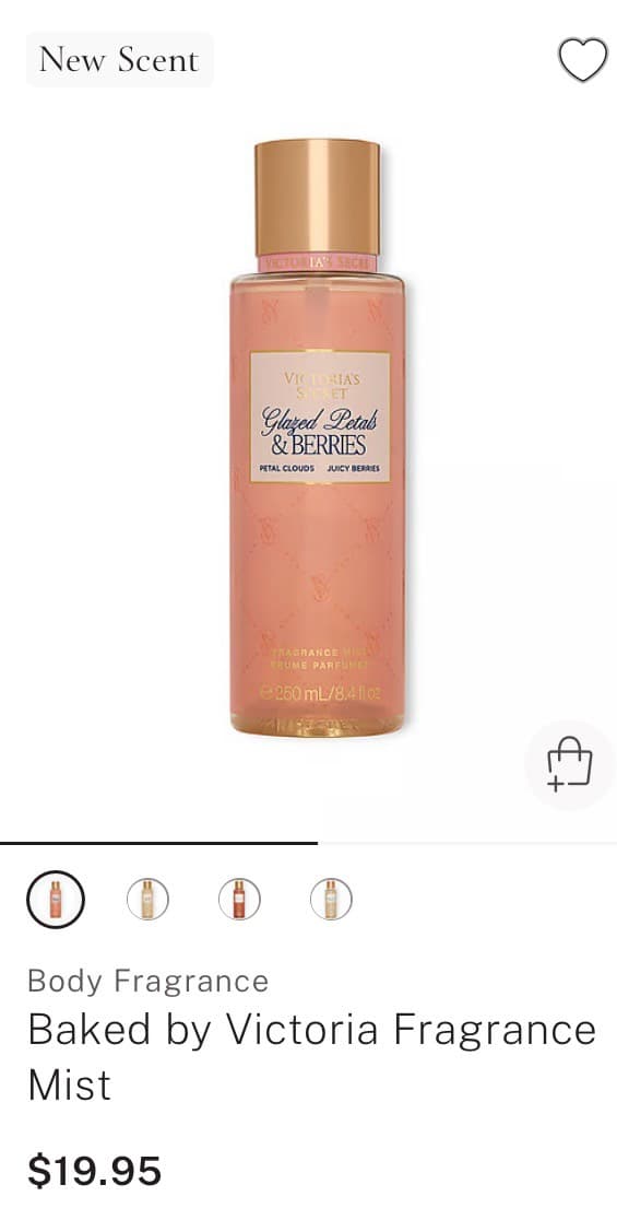 Victoria's Secret Glazed Petals & Berries Mist