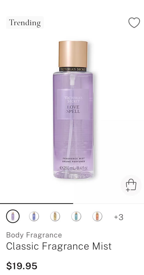 Victoria's Secret Love Spell Mist