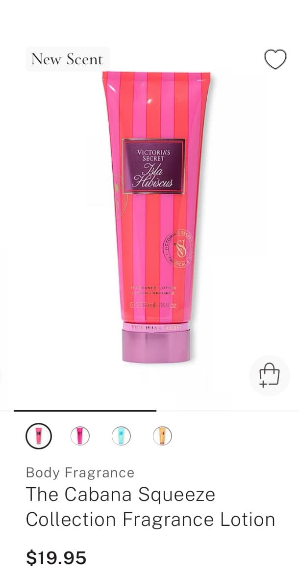 Victoria's Secret Hibiscus Lotion