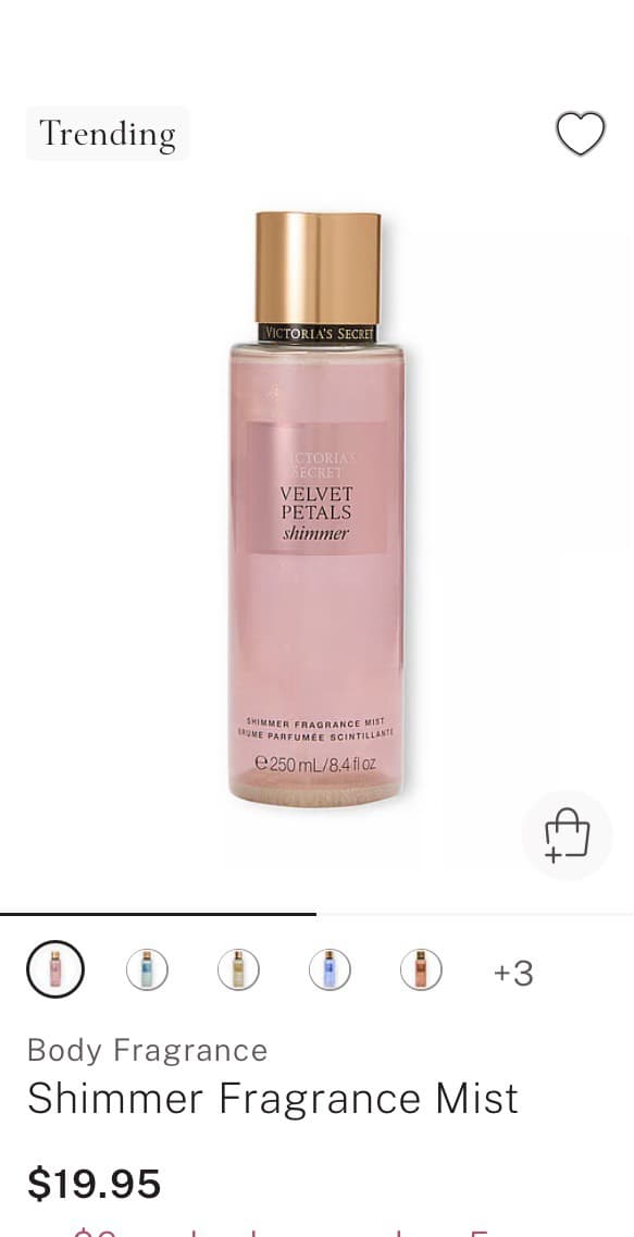 Velvet Petals Shimmer Mist