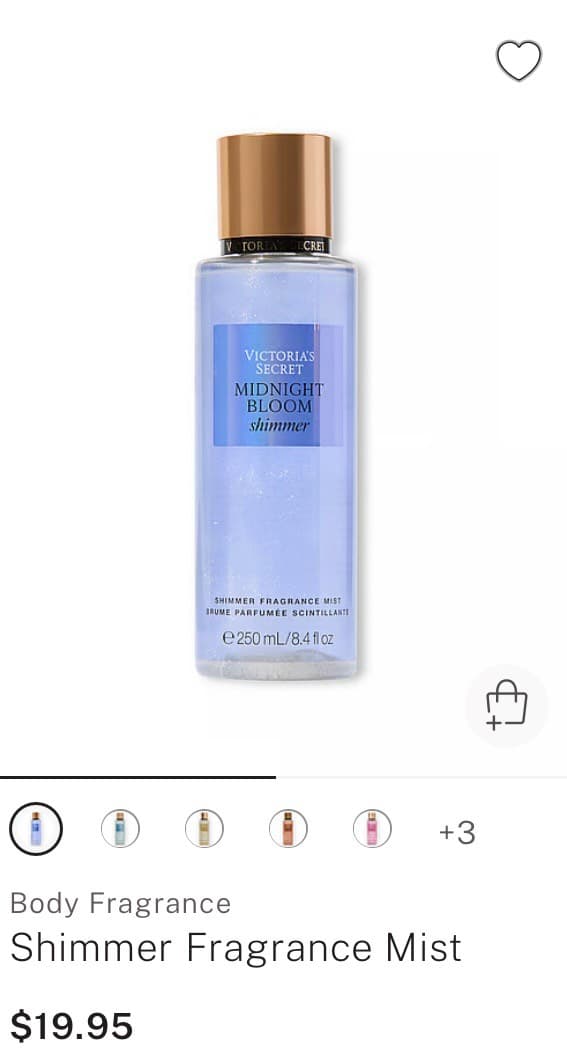 Midnight Bloom Shimmer Mist