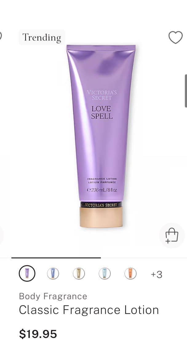 Victoria's Secret Love Spell Lotion