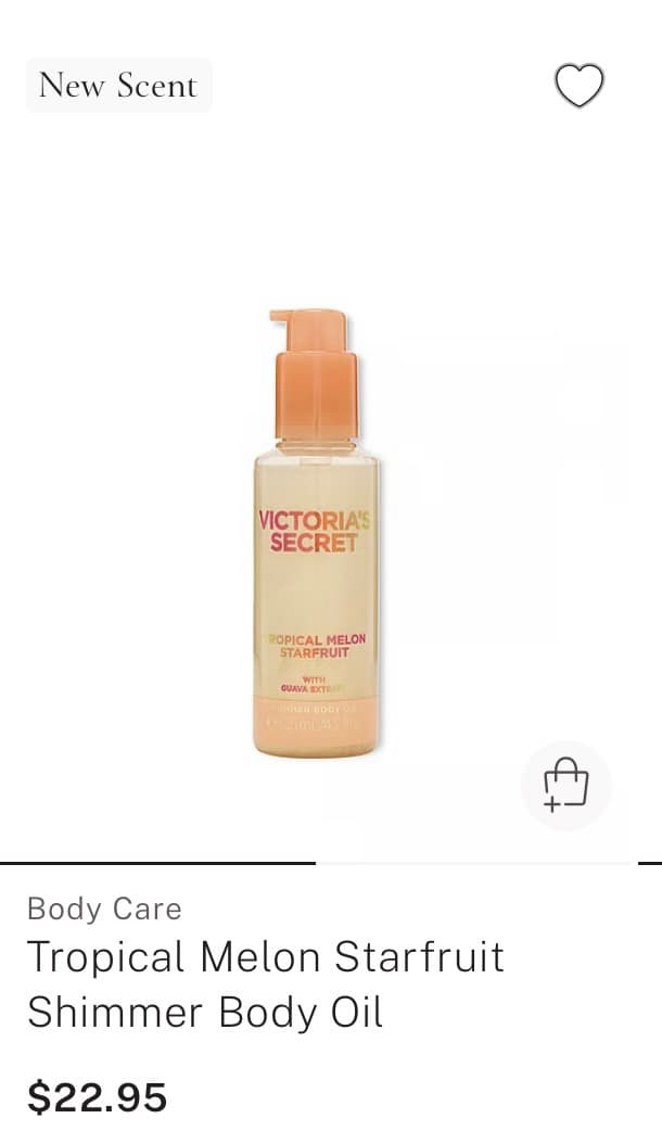 Tropical Melon Body Oil