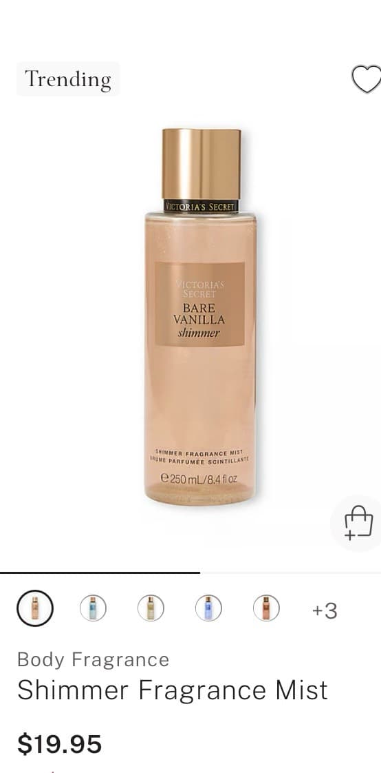 Victoria's Secret Bare Vanilla Mist