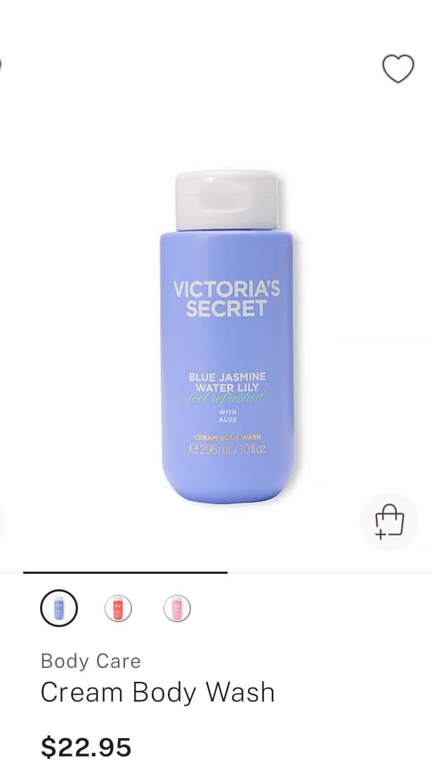 Victoria's Secret Cream Body Wash
