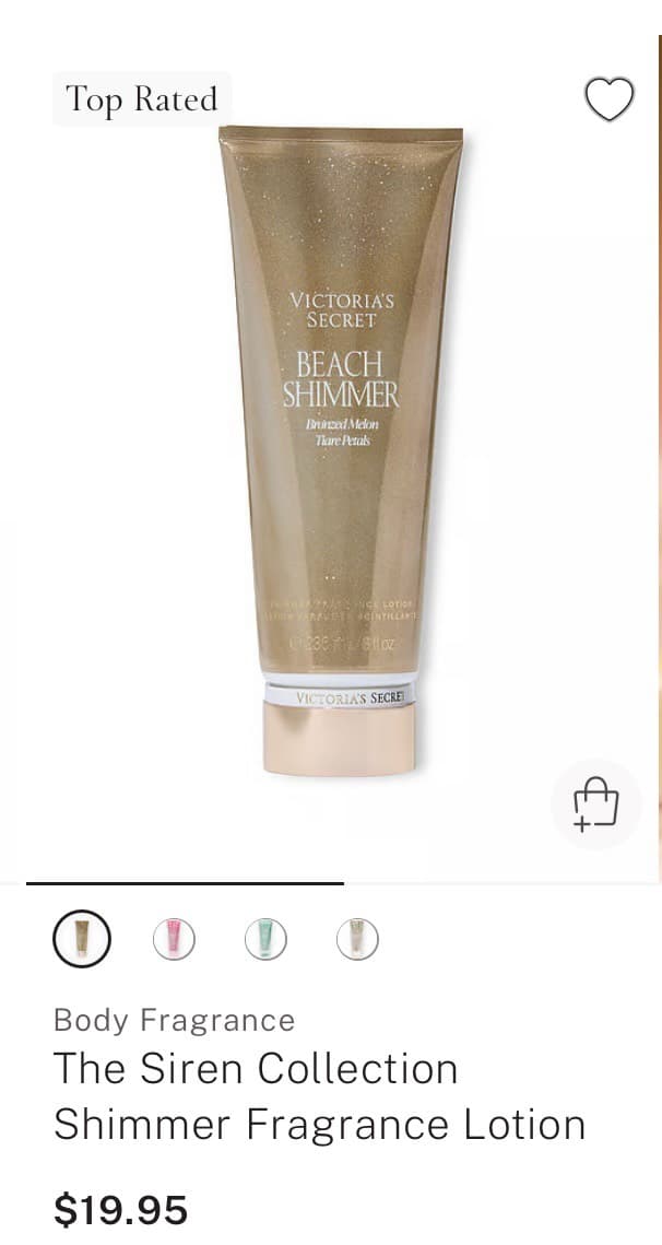 Victoria's Secret Beach Shimmer Lotion