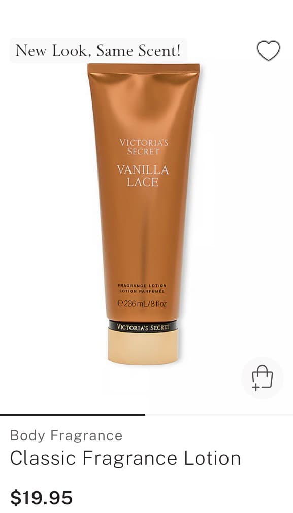 Victoria's Secret Vanilla Lace Lotion