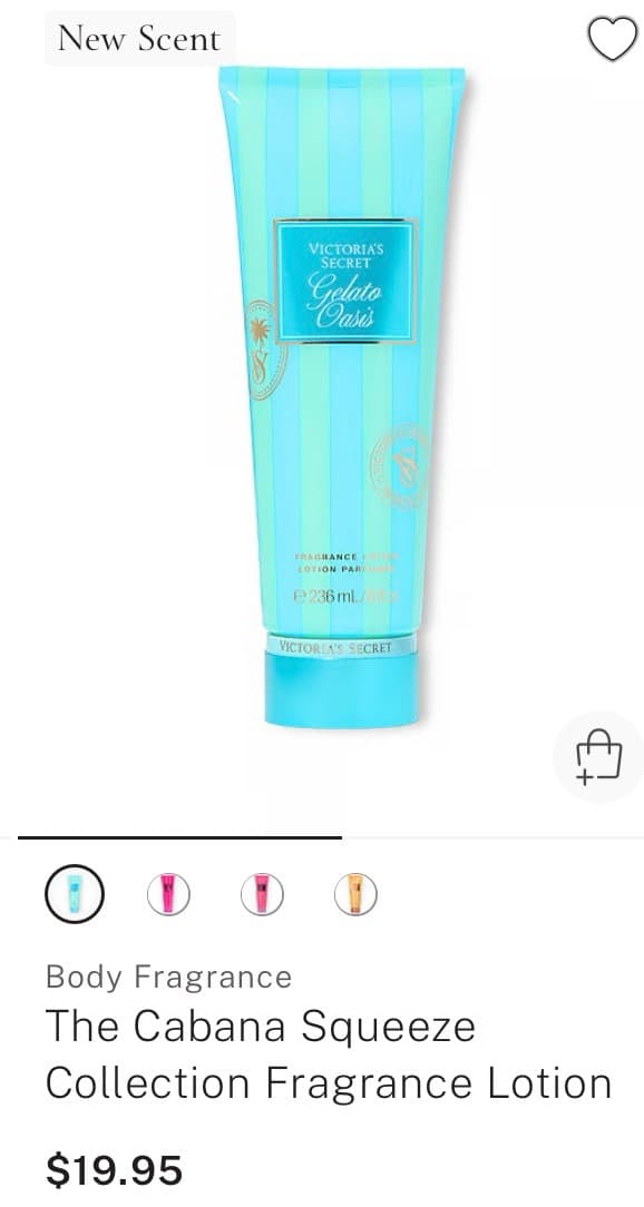 Gelato Oasis Body Lotion