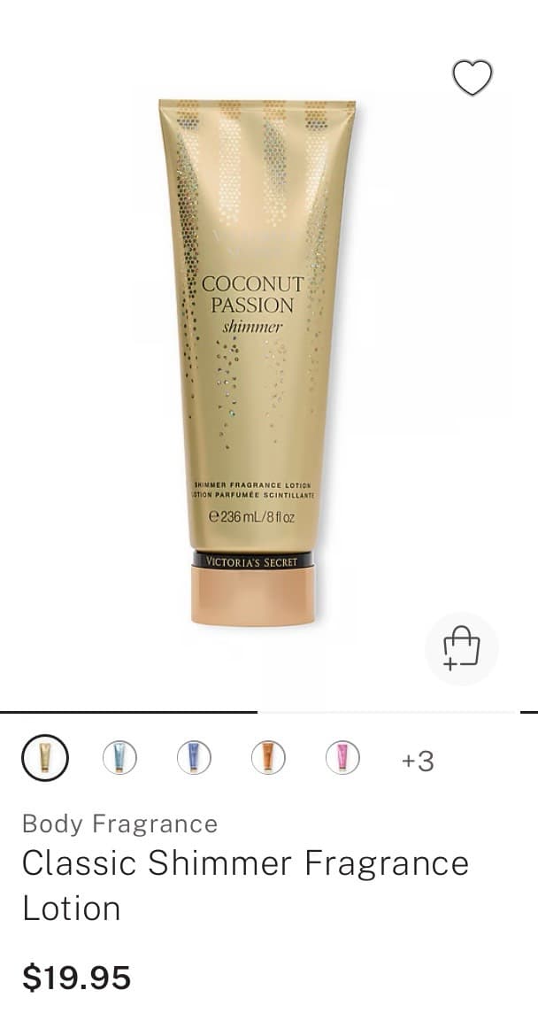 Coconut Passion Shimmer Lotion