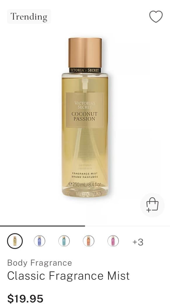 Coconut Passion Body Mist