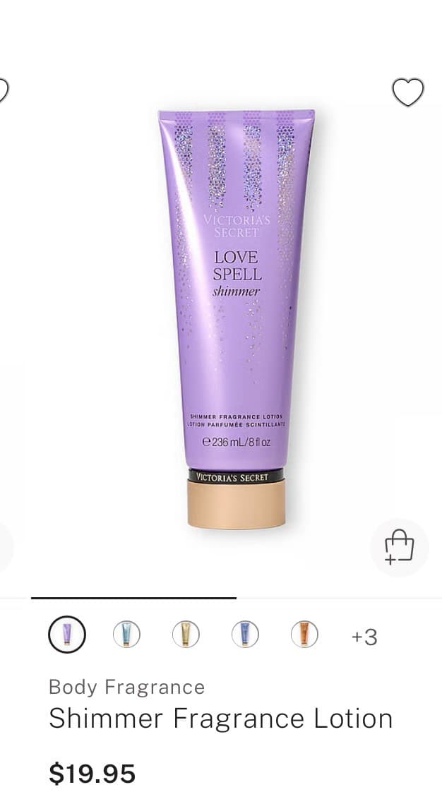 Victoria's Secret Love Spell Shimmer Lotion