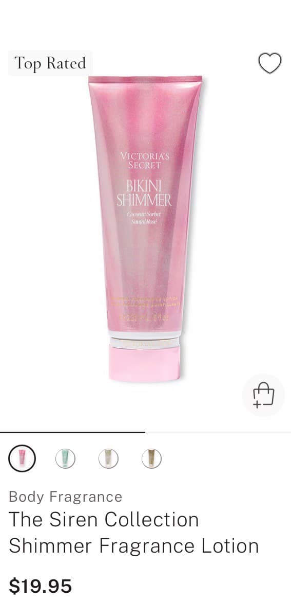 Victoria's Secret Bikini Shimmer Lotion