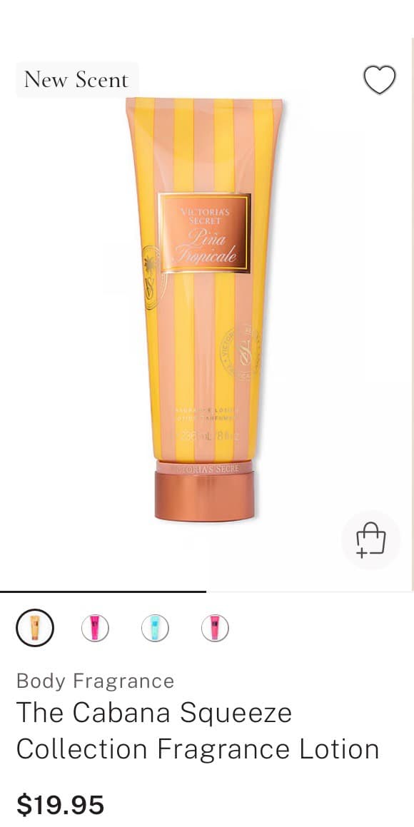 Victoria's Secret Pina Tropicale Lotion