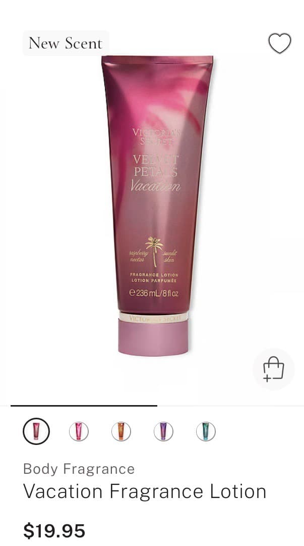Vacation Fragrance Lotion