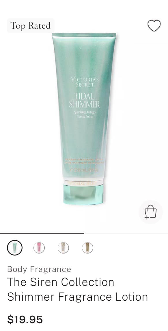 Victoria's Secret Tidal Shimmer Lotion