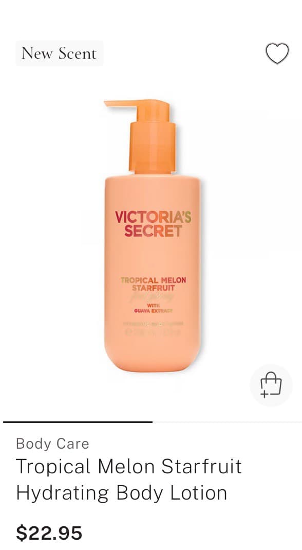 Tropical Melon Starfruit Body Lotion