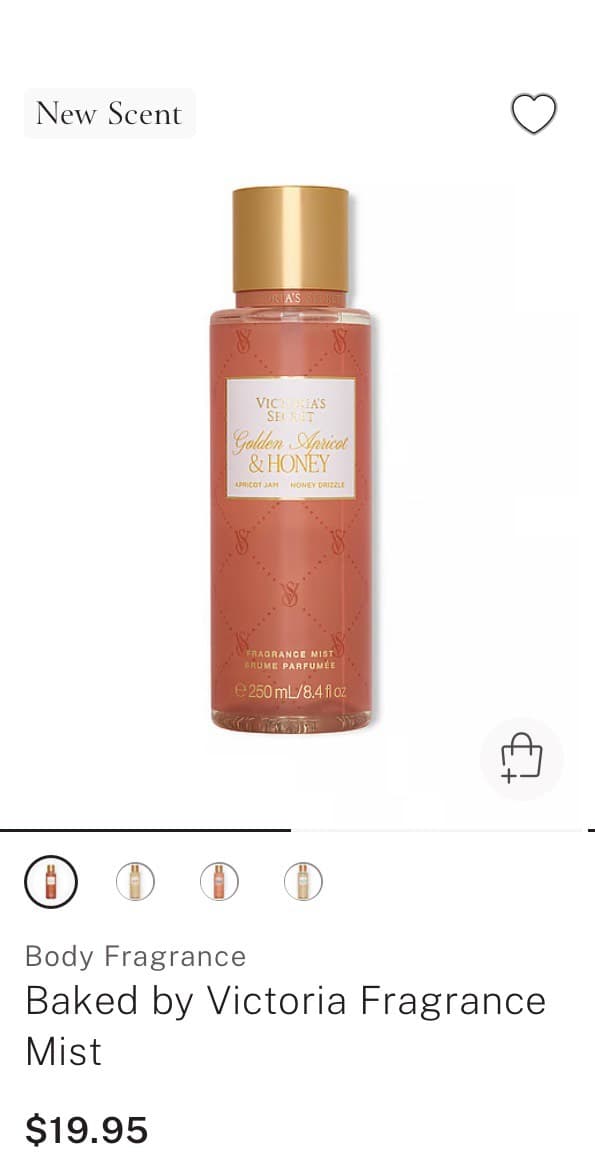 Golden Apricot & Honey Mist