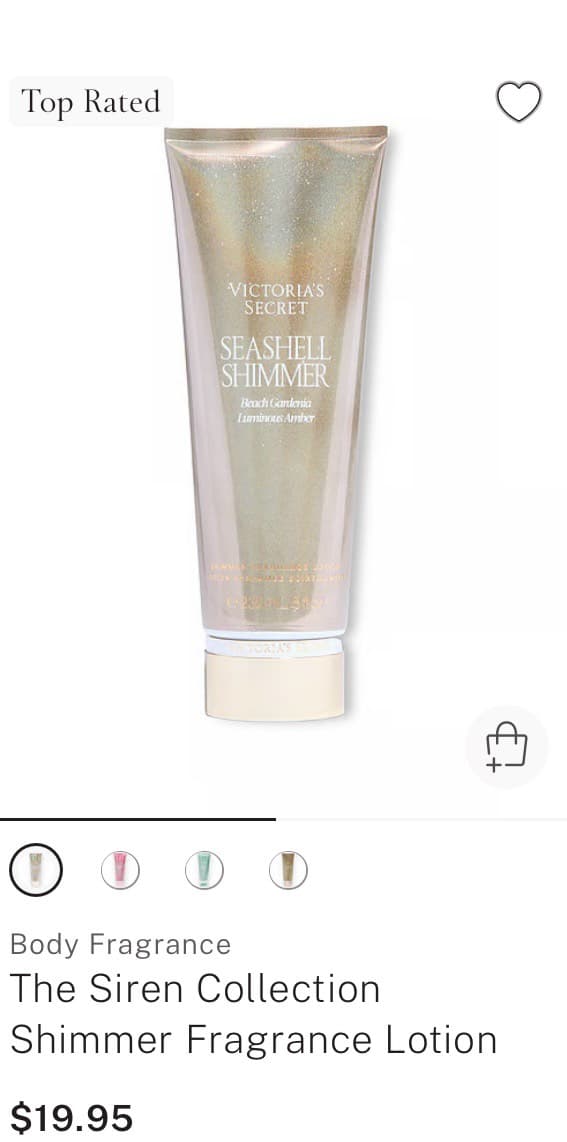 Victoria's Secret Seashell Shimmer Lotion