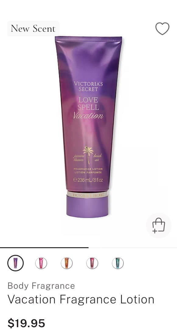 Victoria's Secret Love Spell Vacation