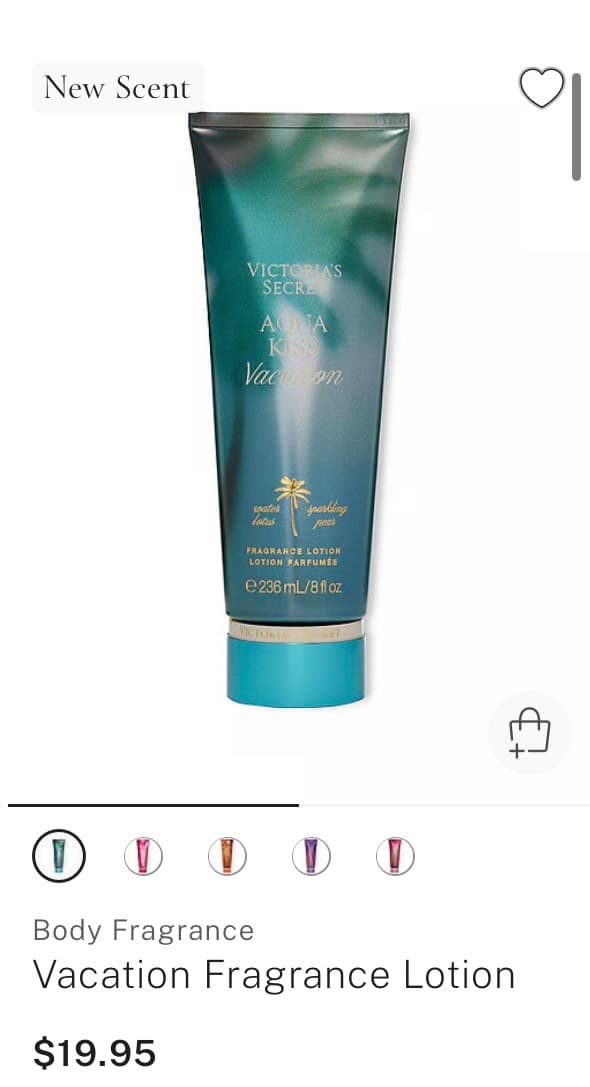 Vacation Fragrance Lotion