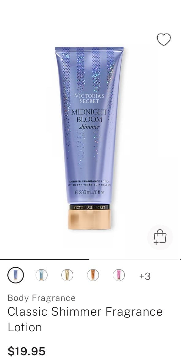 Midnight Bloom Shimmer Lotion