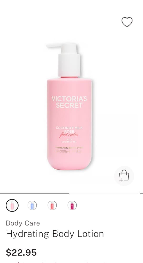 Victoria's Secret Coconut Milk Lotion