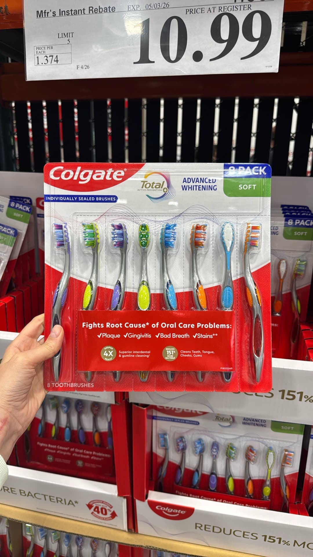 Colgate Toothbrush Set