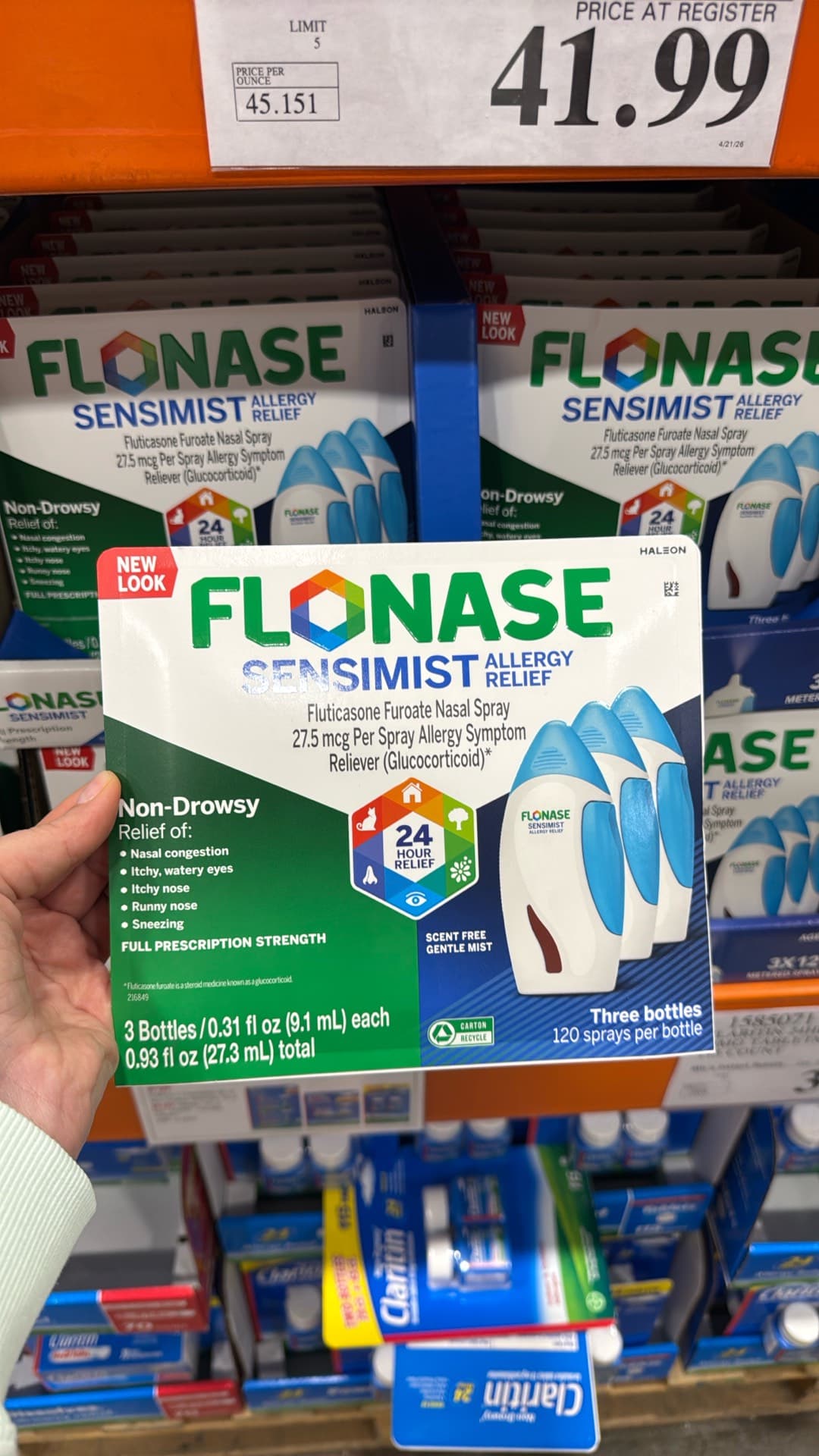 Flonase Sensimist Allergy Relief
