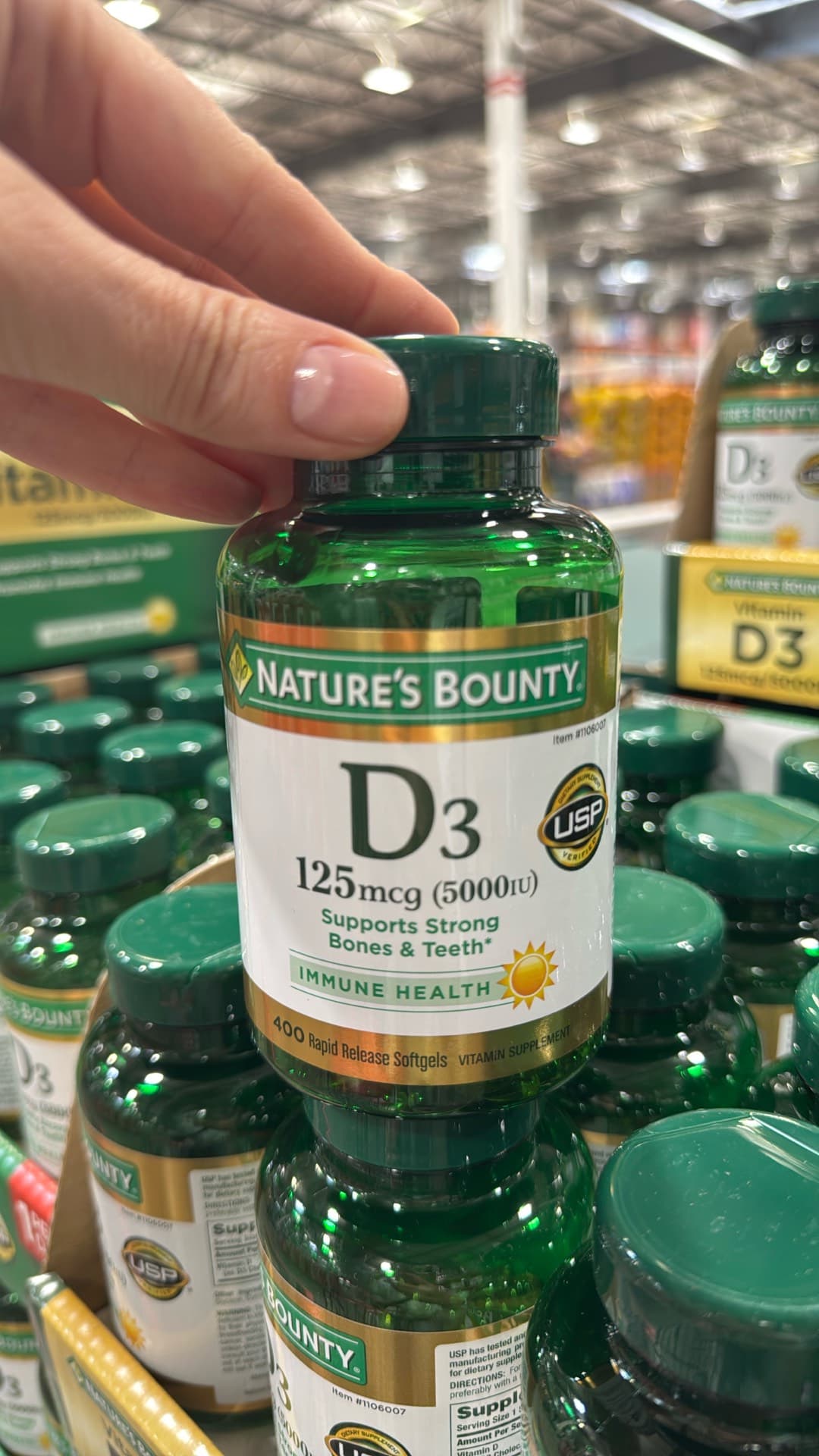 Nature's Bounty Vitamin D3