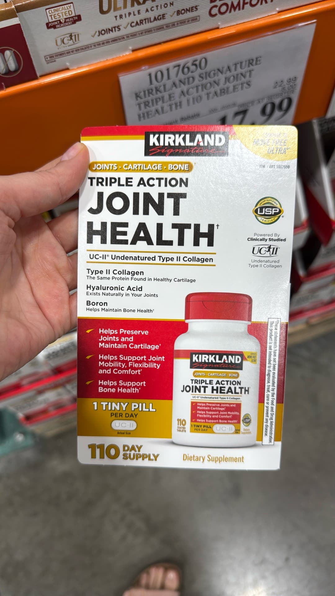Kirkland Triple Action Joint Health