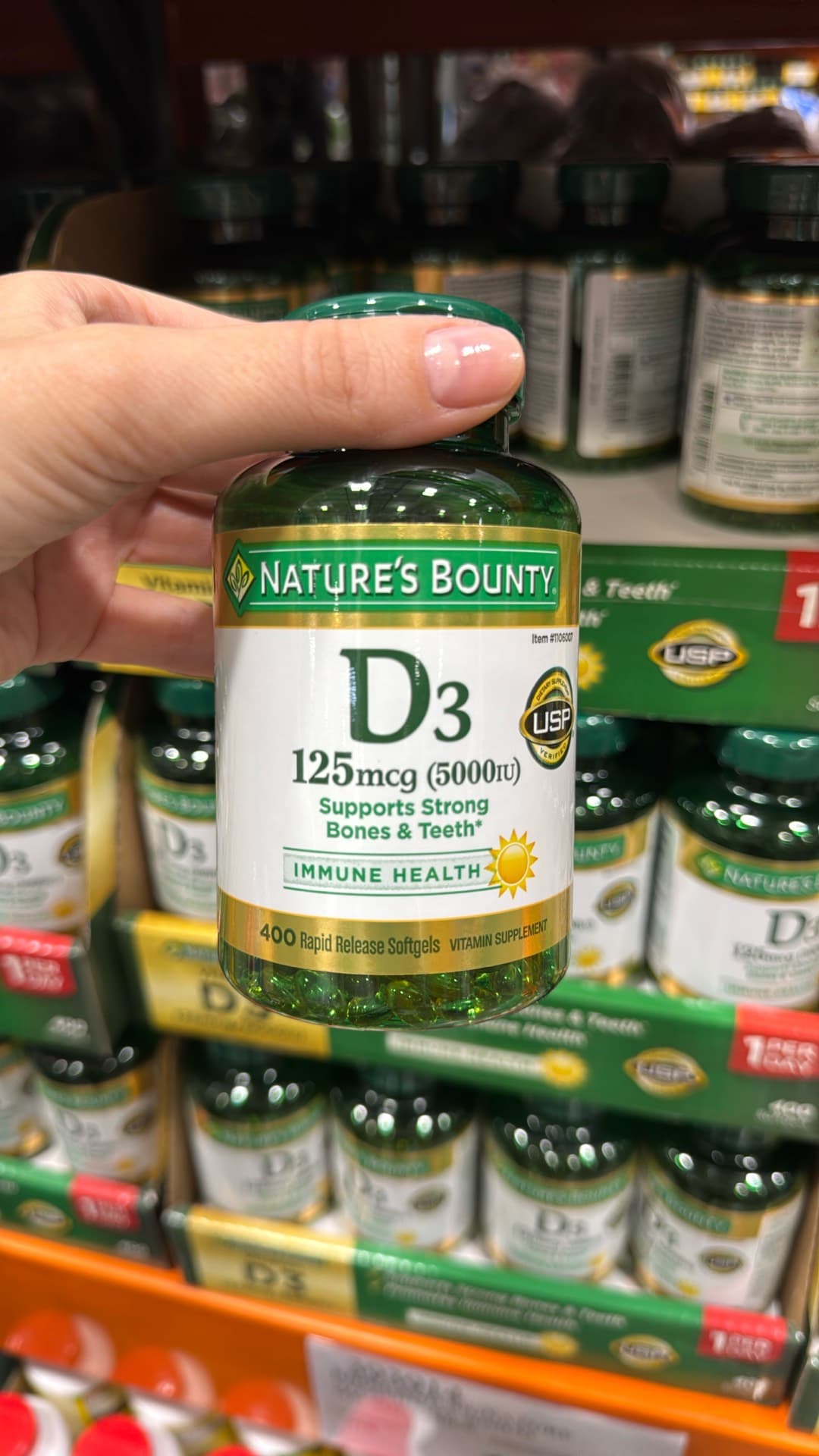 Nature's Bounty D3 Vitamin