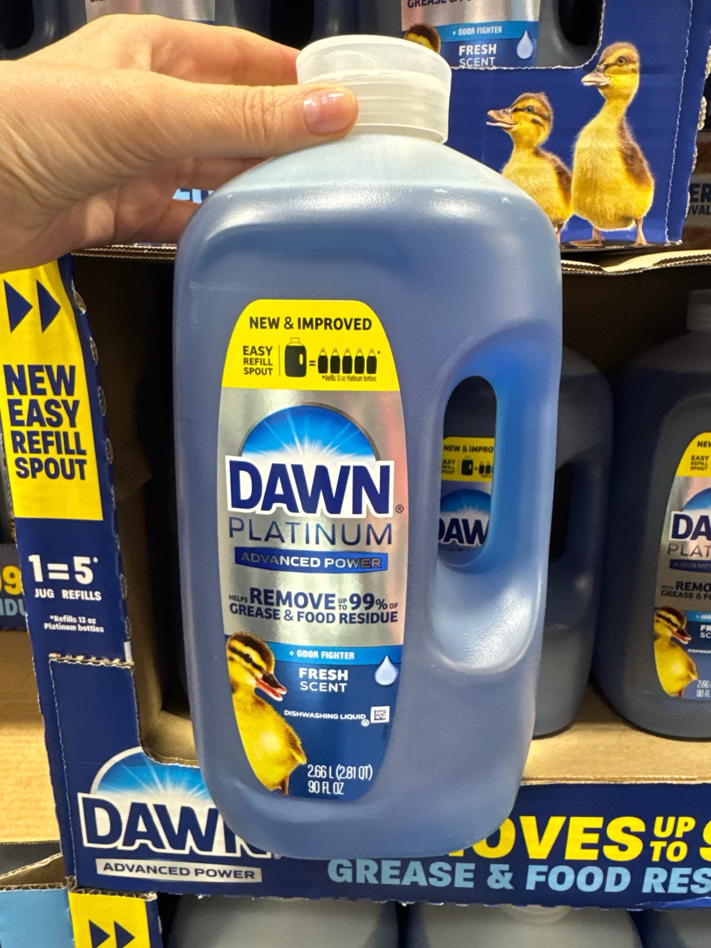 Dawn Platinum Dishwashing Liquid