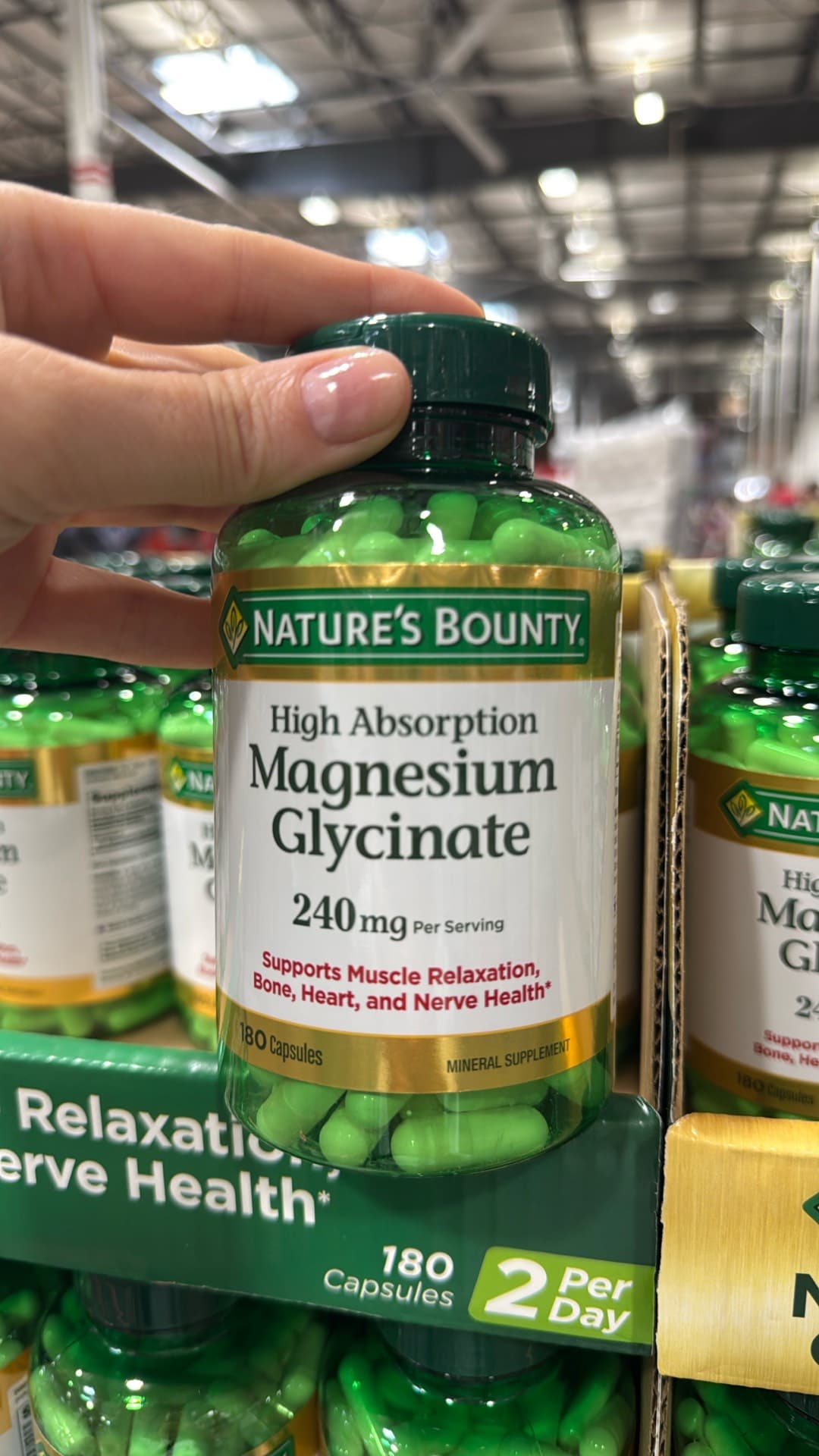 Nature's Bounty Magnesium Glycinate