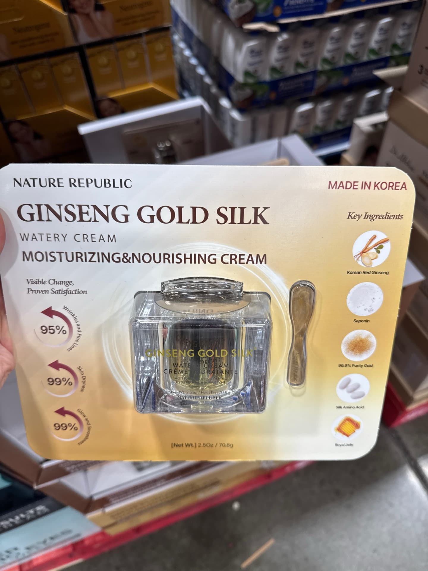 Ginseng Gold Silk Moisturizing Cream