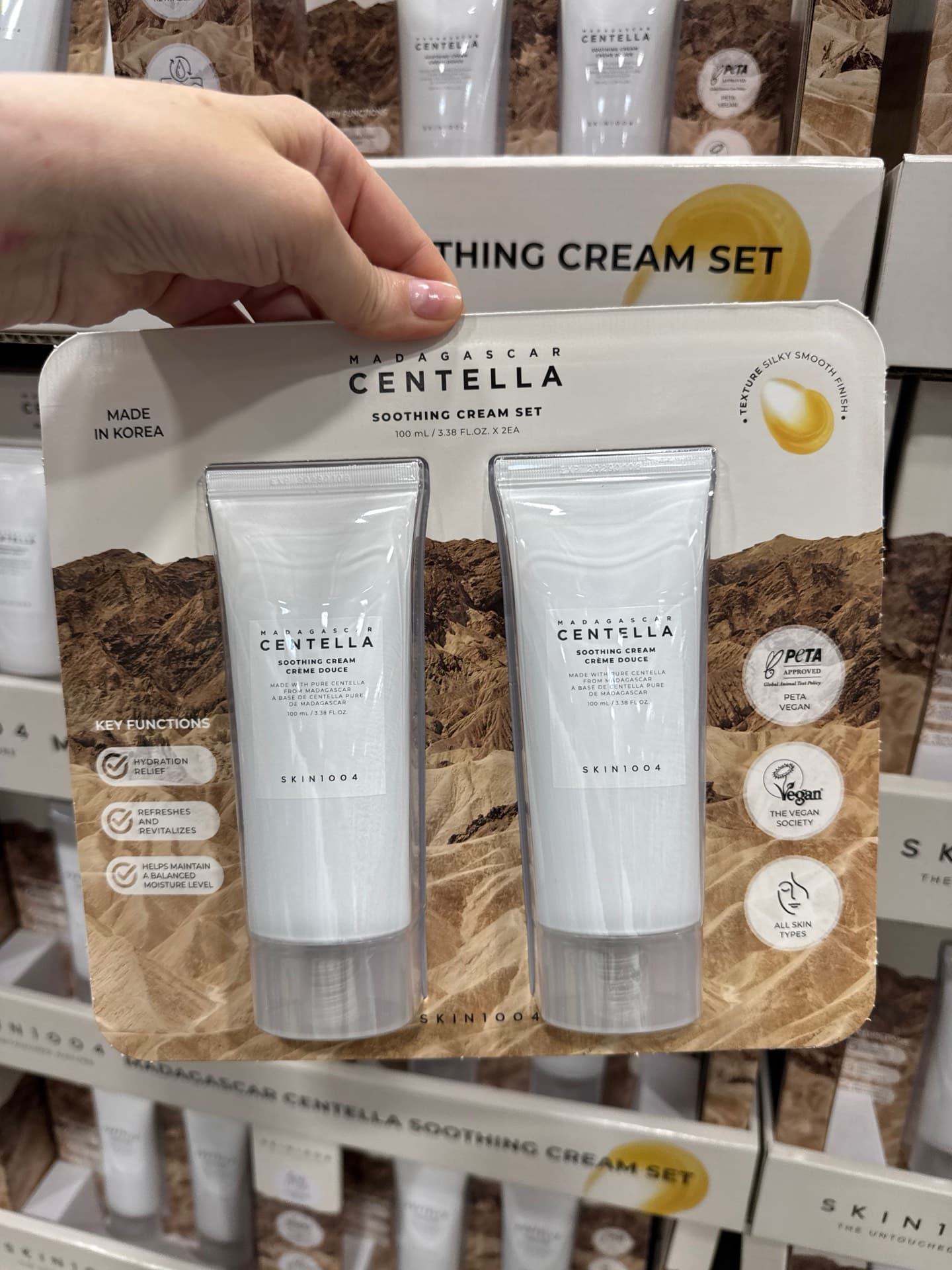 Madagascar Centella Soothing Cream Set