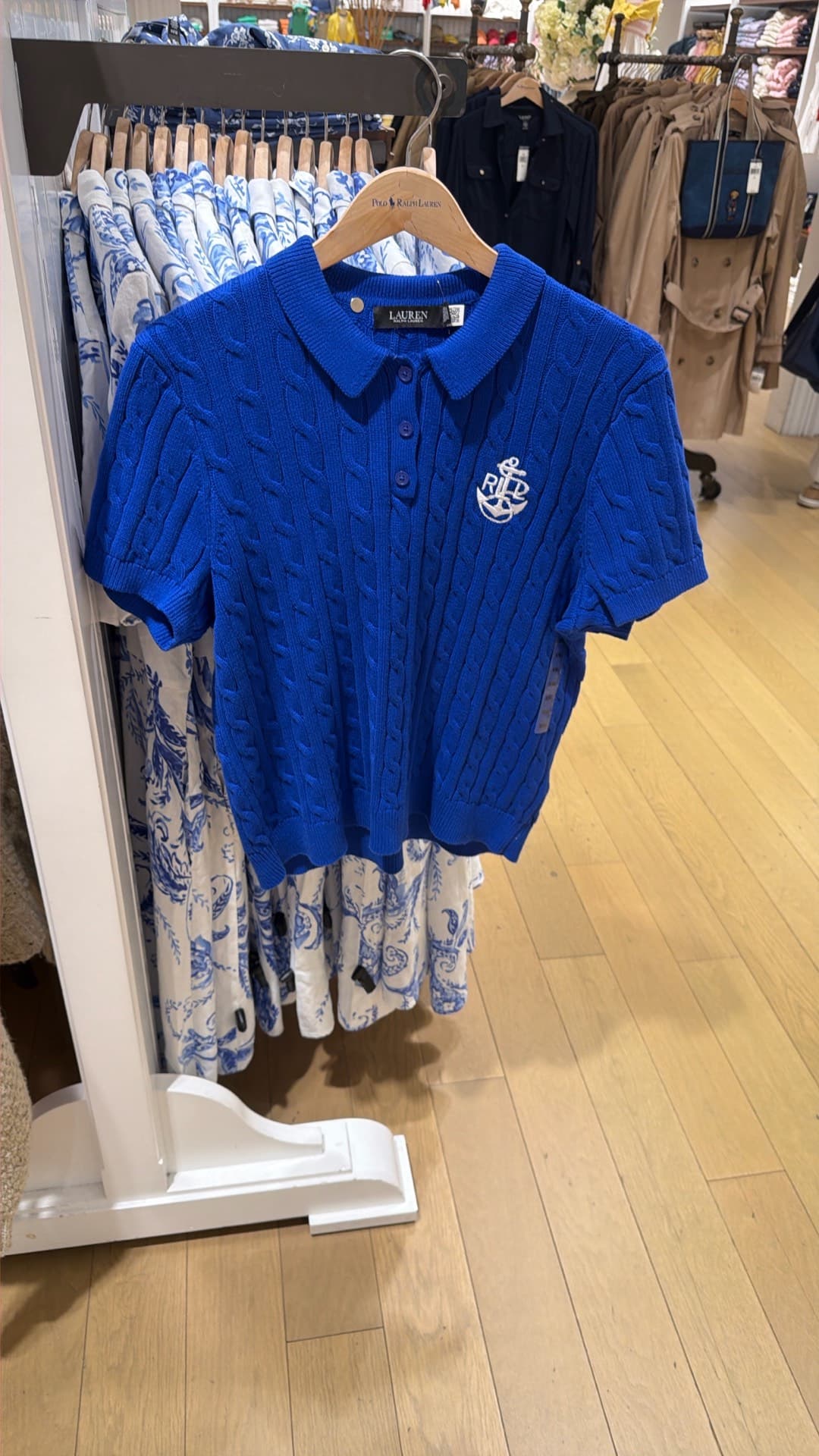Stylish Blue Polo Shirt