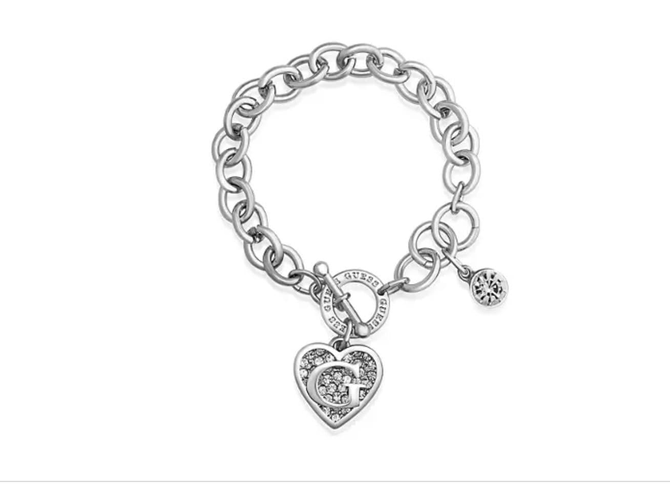 Elegant Heart Charm Bracelet