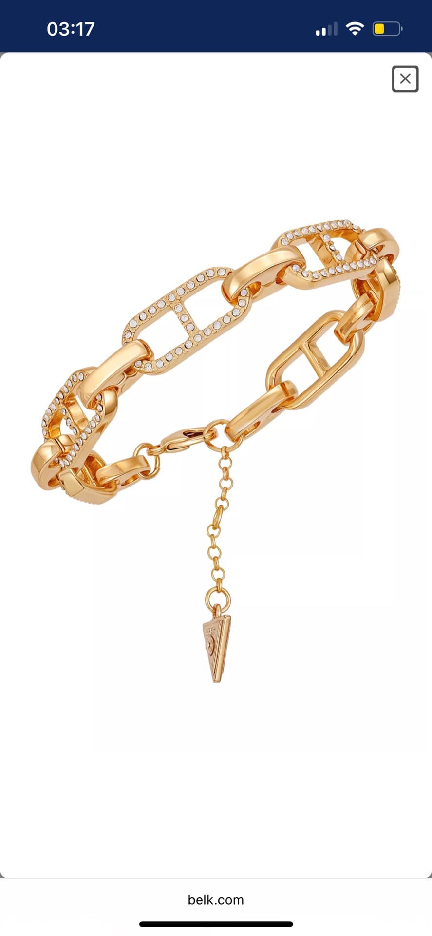 Chic Gold Chain Bracelet