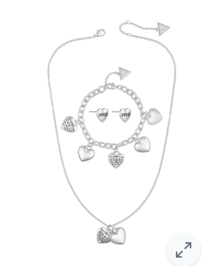 Guess Heart Jewelry Set