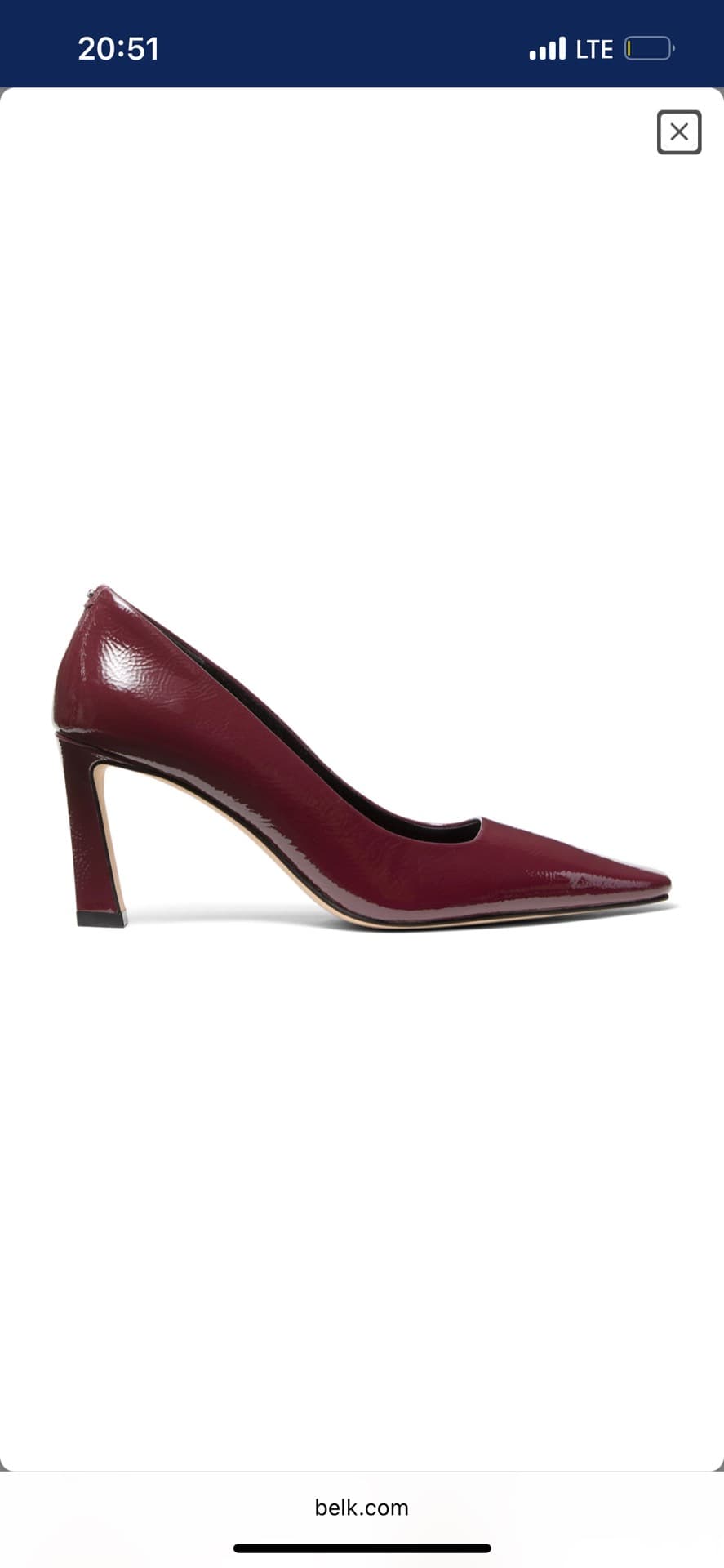 Elegant Burgundy Heels