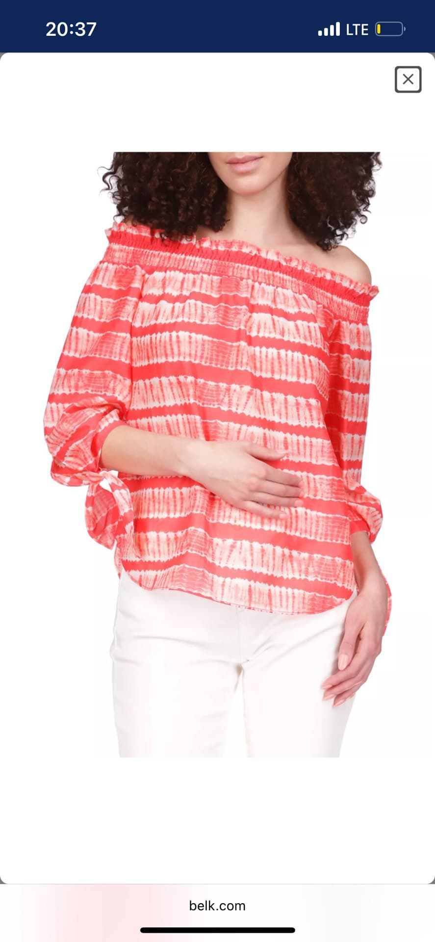 Trendy Off-Shoulder Top