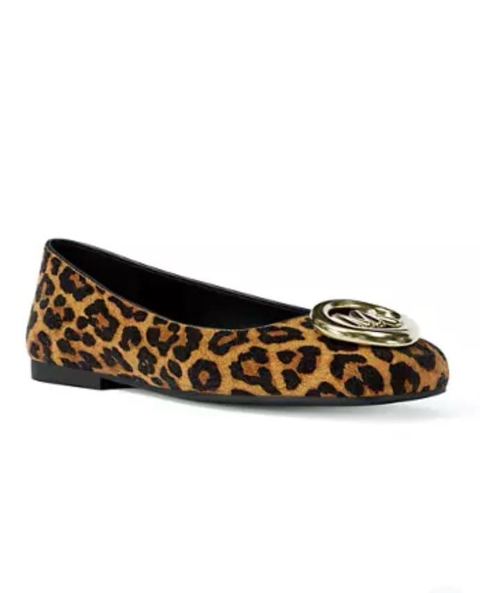 Leopard Print Flats