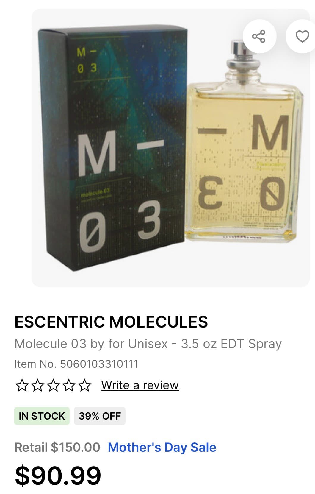 Escentric Molecules Molecule 03