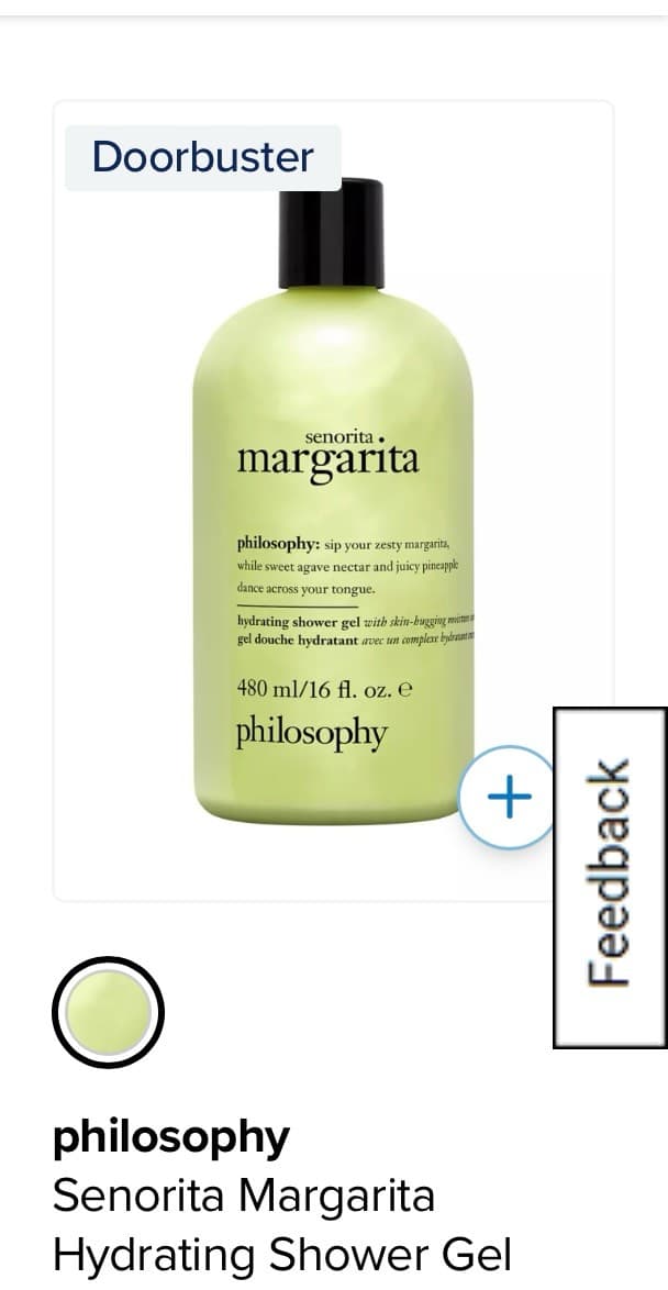 Senorita Margarita Hydrating Shower Gel