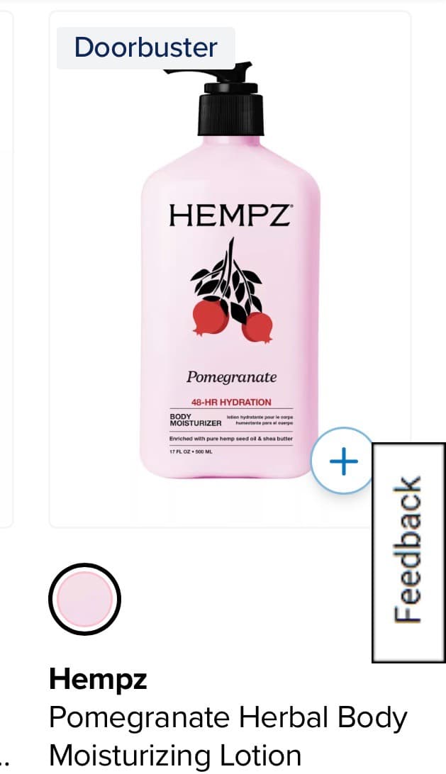Hempz Pomegranate Lotion