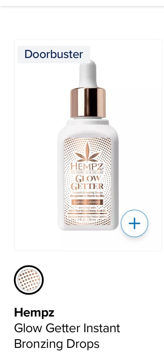 Hempz Glow Getter Drops