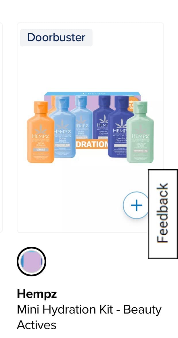Hempz Mini Hydration Kit