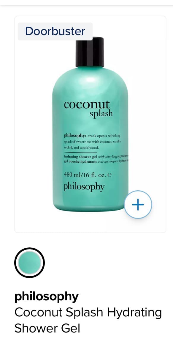 Coconut Splash Hydrating Shower Gel