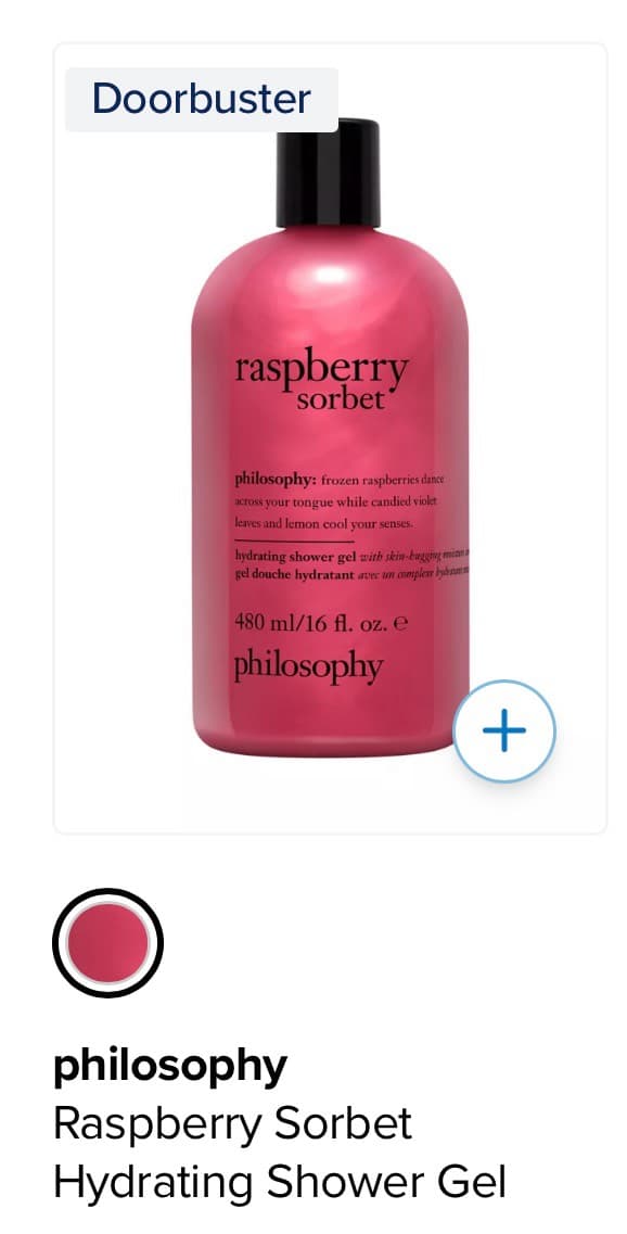 Raspberry Sorbet Shower Gel