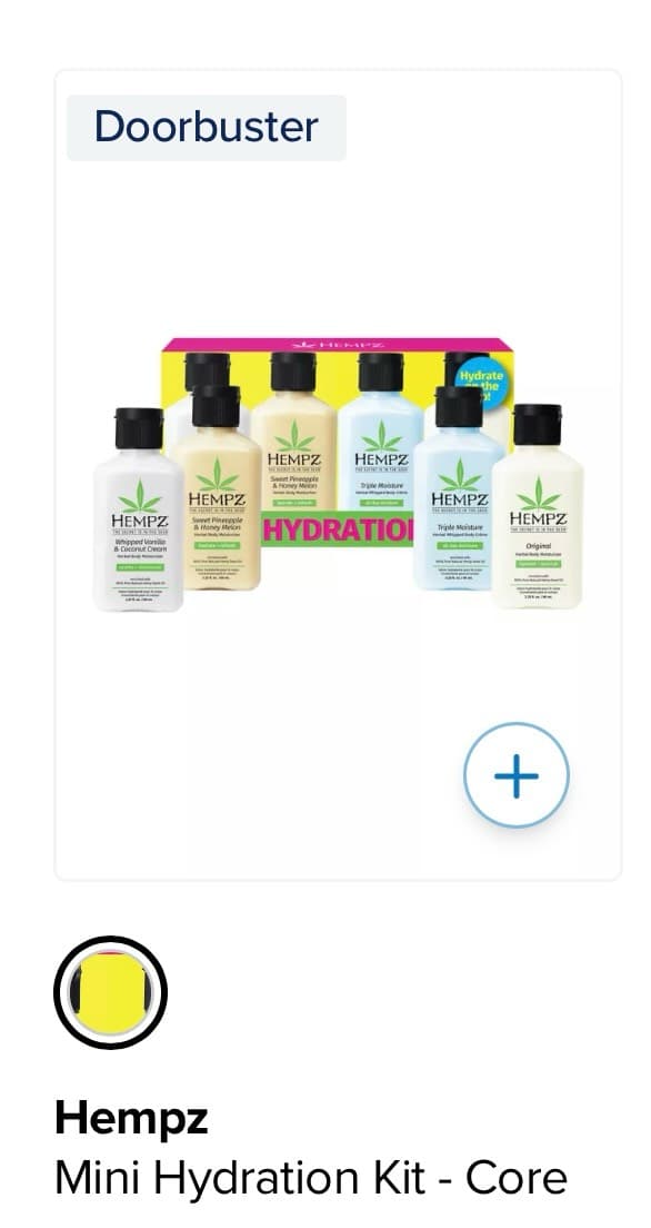 Hempz Mini Hydration Kit